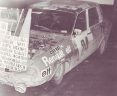 Renault 12 Gordini Le Tahitien - Rallye du Maroc 1973