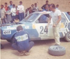 Renault 12 Gordini Le Tahitien - Rallye du Maroc 1973 - Assitance